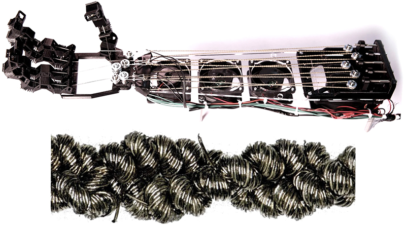 Illustration for article titled Regular Old Sewing Thread Can Be Woven Into Strong Artificial Muscles